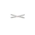 ANILLO CROISÉ MOISSANITA