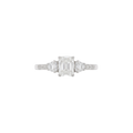 ANILLO TRE DIPINTI MOISSANITA