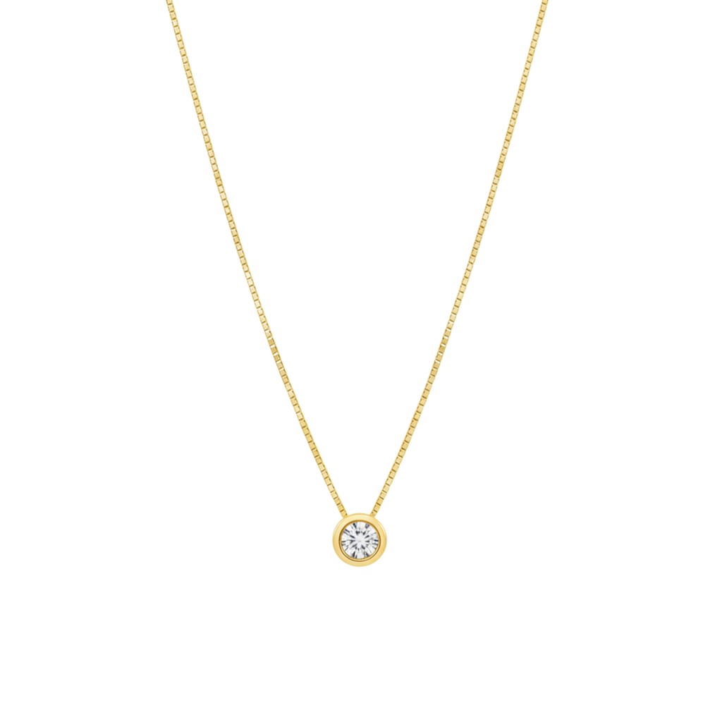 CADENA MY ROUND CRISTAL