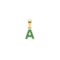 DIJE INITIAL SHINY GREEN