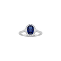 ANILLO OVAL ZAFIRO