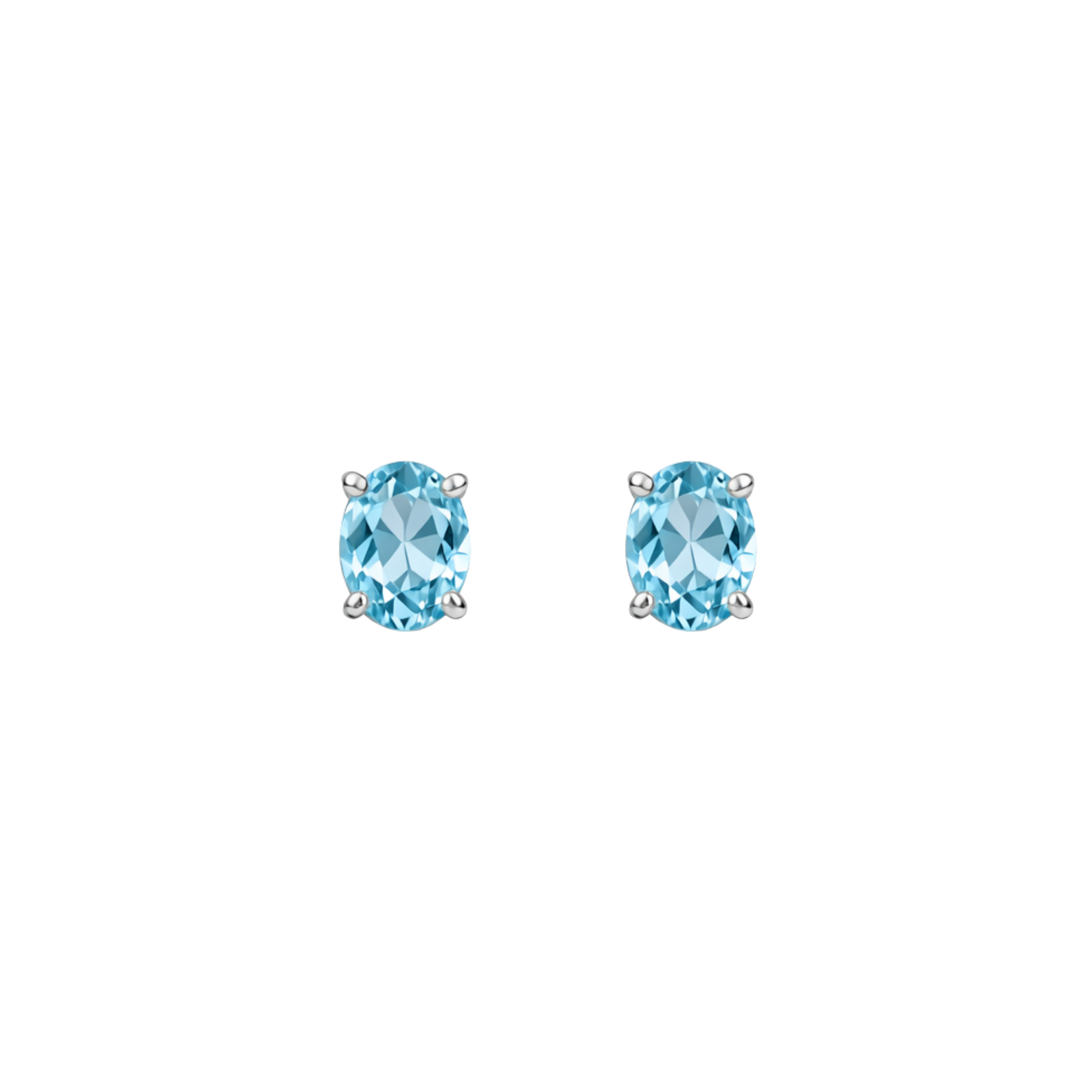 ARETE OVAL TOPACIO