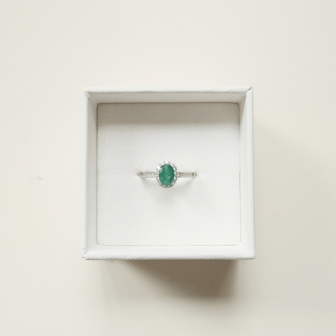 ANILLO RAYONNER EMERALD
