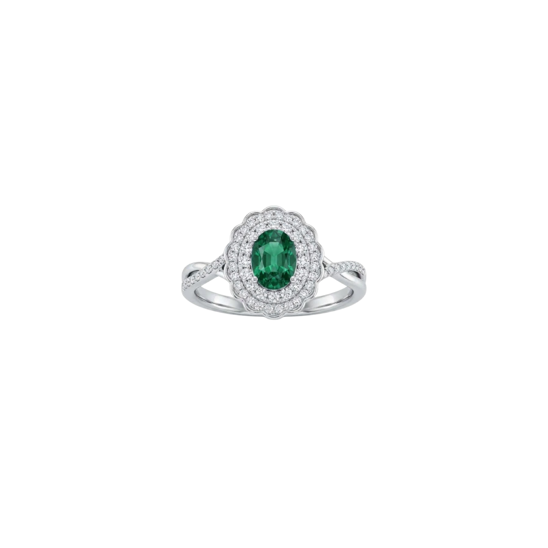 ANILLO AVENIR EMERALD