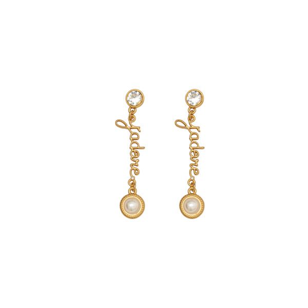 Aretes J Adore Pearl Golden